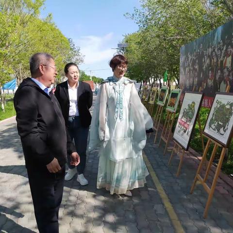 福海县一农场小学开展“和谐文化、艺术校园”第二届文化艺术节活动