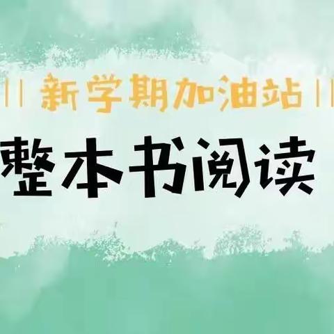 乐阅读，助成长——永福镇中心校整本书阅读活动回顾