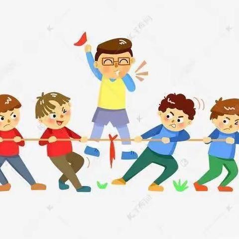 合隆镇中学小学部庆“六一”系列活动之拔河比赛预赛