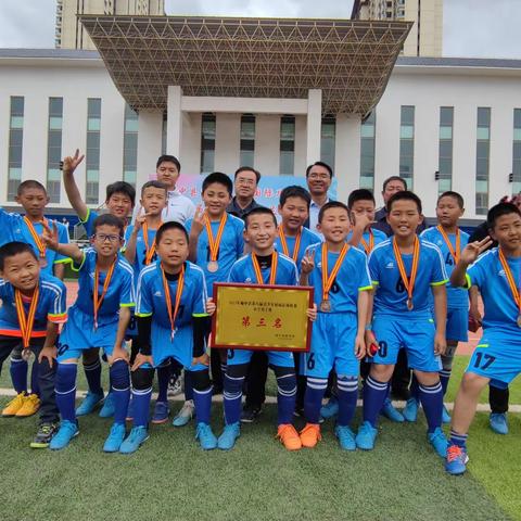 柳沟店小学喜获小学男子组第三名