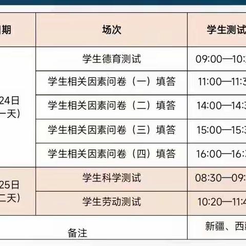 盐山小学关于“2023年国家义务教育质量监测”告家长书