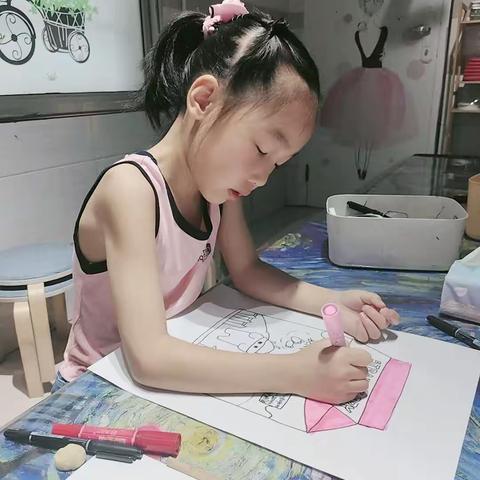 彩虹画室2023暑假绘画班第9课总结