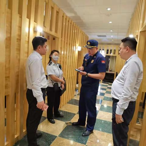 【平安北下关】北下关街道开展高层建筑消防安全联合夜查