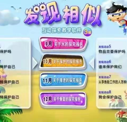 【冠博幼儿园】朵朵班——《发现相似：关于保护的探究报告》延伸活动