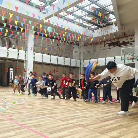 快乐体智能—度假区实验小学幼儿园中三班