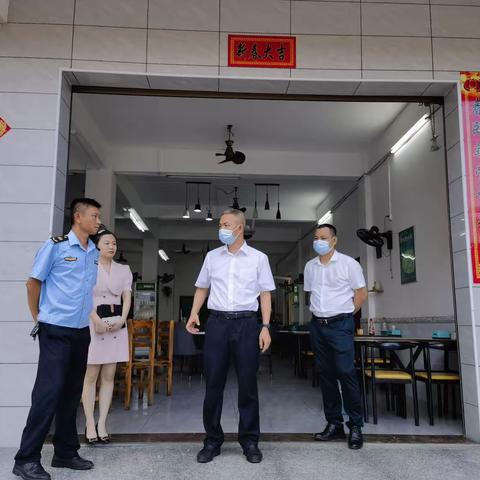 县委常委、副县长莫泉平深入黎安镇开展生态环境保护例行督察问题整改及爱国卫生工作调研