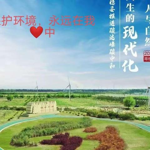 “保护环境，在我心中”——榆树市八号镇大岗中心小学校开展生态文明月宣传教育活动（副本）