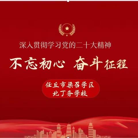 深入学习贯彻党的二十大精神-梁召学区北丁务学校