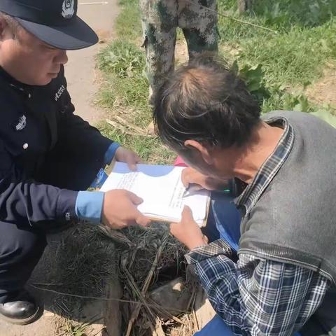 西井镇北委泉村网格员的日常