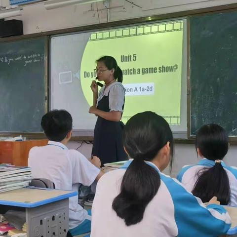 新盈中学英语科组教学公开课活动