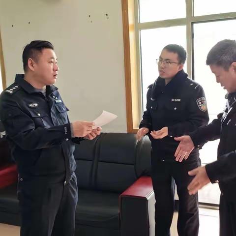 矿区公安分局警务督察大队对基层派出所进行督导检查