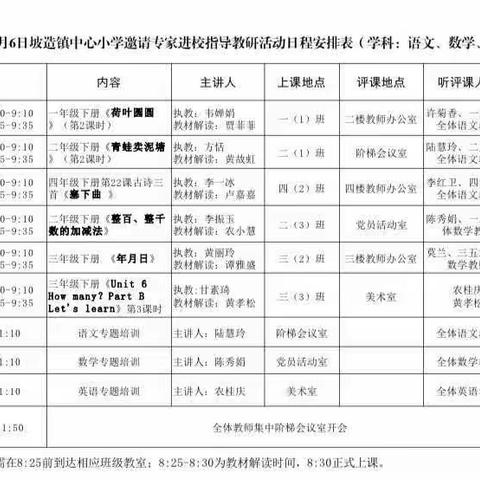 【教育教研】专家指导进校园   助力教师共成长