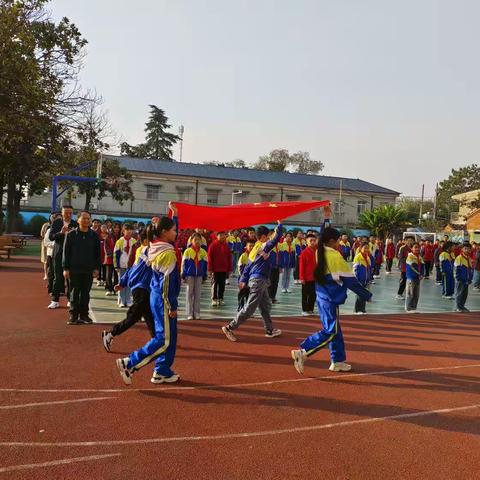 “好好学习   报效祖国”升旗仪式