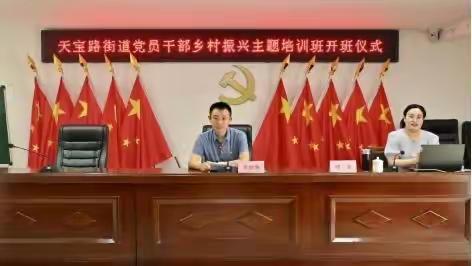 凝心聚力抓党建 蓄势赋能促提升—东城区天宝路街道办事处举办党员干部乡村振兴主题培训班