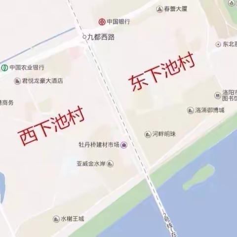 洛阳地名故事之下池