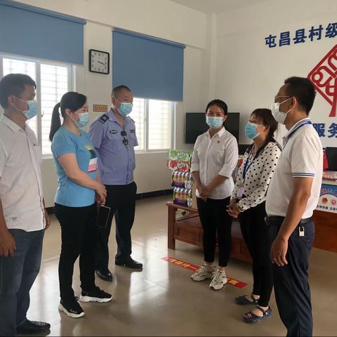 致公党屯昌县支部委员会开展抗疫慰问活动