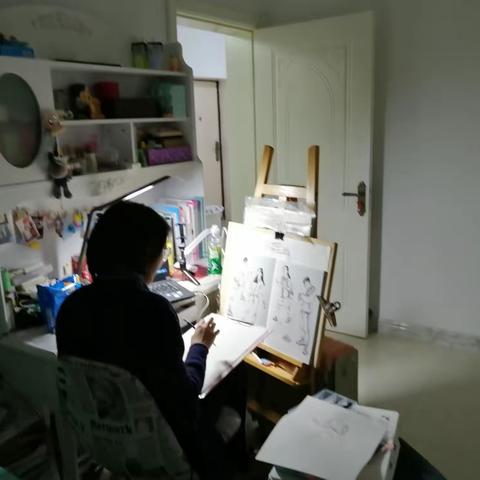 女儿高考前的美术集训（5月记）