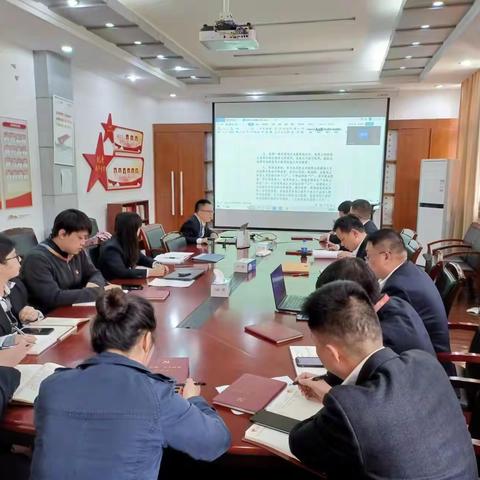 科创服务支部召开4月党员大会（扩大会议）