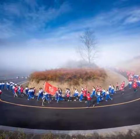蓝色天空下的风采