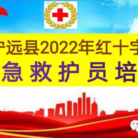 宁远县2022年度教育系统应急救护培训工作