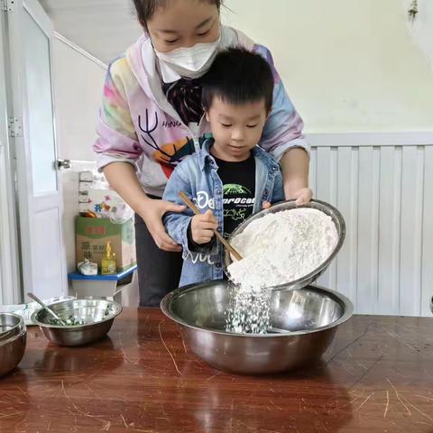 社会实践课——炸红薯🍠粑粑