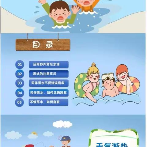 贺兰县吉的堡维肯幼儿园安全教育之预防溺水