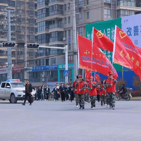 黄冈市益才盛华学校师生赴烈士陵园开展“缅怀革命先烈、弘扬民族精神”祭扫活动