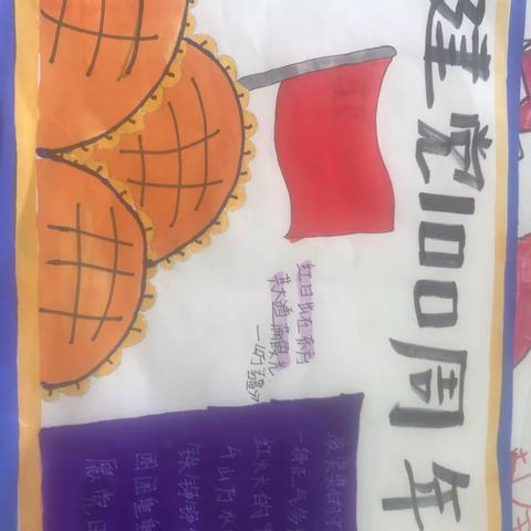 热烈庆祝建党一百周年。