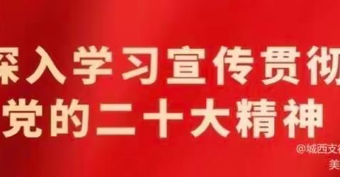 【砥砺奋发 勇毅前行】城西支行机构普惠金融业务部联合党支部党员干部员工深学热议党的二十大精神（二）