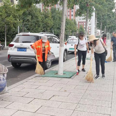 昌乐育才双语丨创卫齐行动  大家共参与