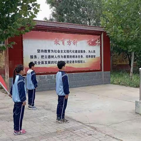 康庄镇吕庙学区中心小学"喜迎二十大，争做好队员"建队节活动