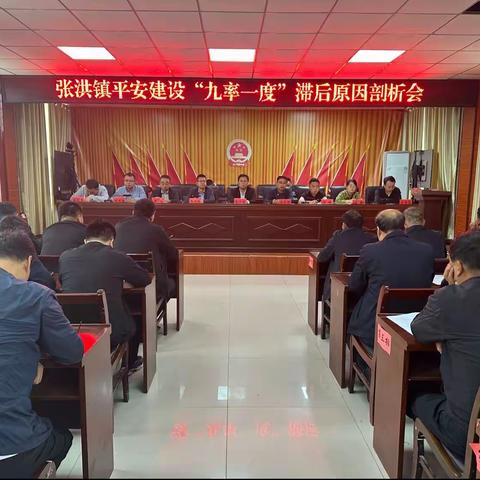 张洪镇召开平安建设“九率一度”滞后原因剖析会