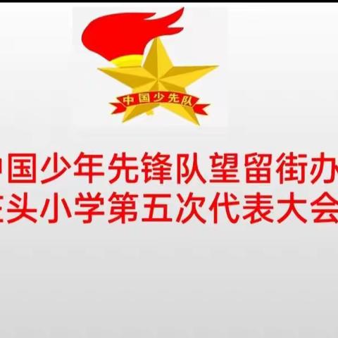 喜迎二十大    争做好队员——中国少年先锋队望留街办庄头小学第五次代表大会