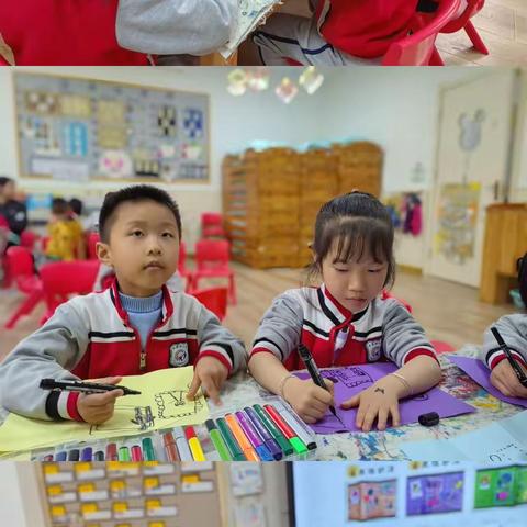 西安经开丰景雅苑幼儿园大二班四月份主题活动《要上小学啦》