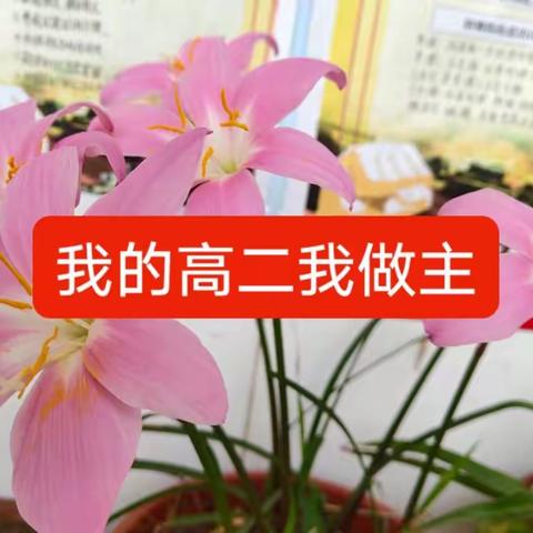 展望高二 信心满怀