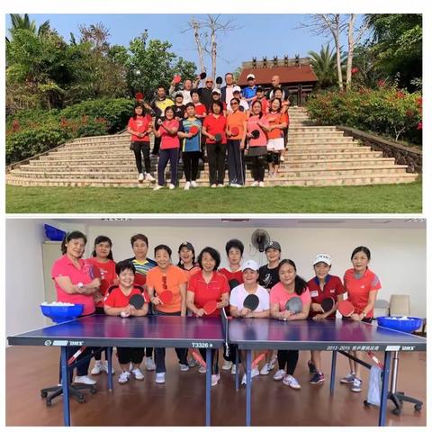 和泓•六和悦城物业小区业主开展乒乓球文化活动