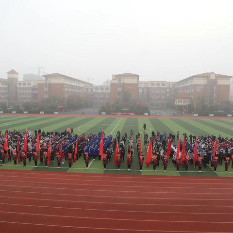 长葛市第八届中小学生田径运动会开幕