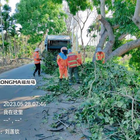 2023年5月28日田洋管护工作简报