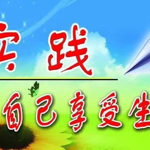 体验中感悟       实践中成长——大平山镇山下小学学农社会实践活动