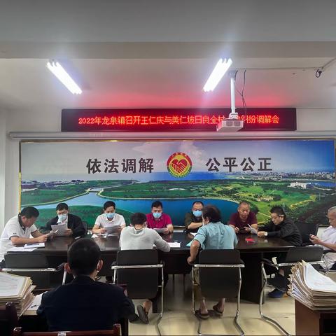 王仁庆与美仁坡日良村土地纠纷调解会