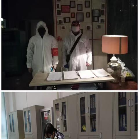 货捐社区工作者众志成城守家园