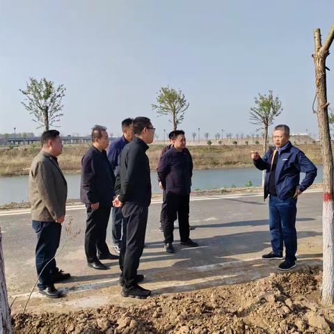 经开区河长办主任开展巡河督导工作