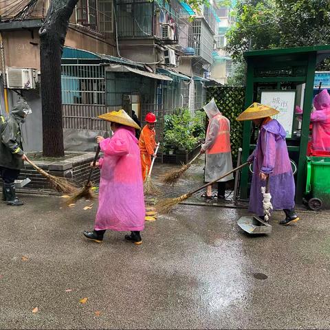 洁净雨花  我们在行动