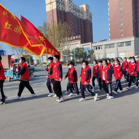 清明祭英烈  传承中华魂  ——城关镇红旗小学清明祭英烈活动