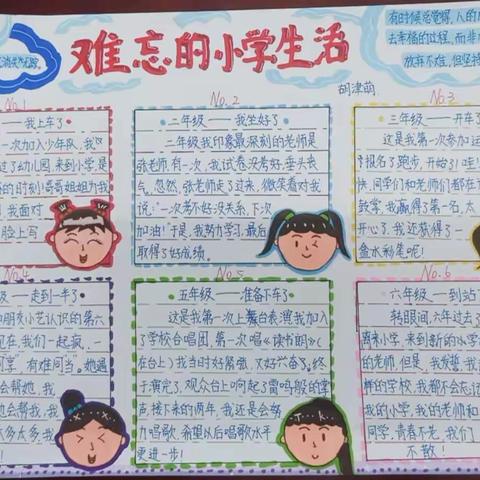 难忘小学生活：我的时间轴