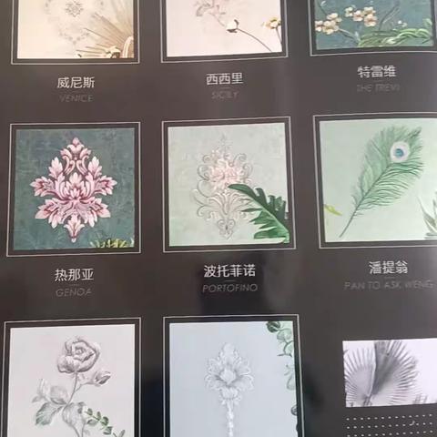 精品刺绣壁布