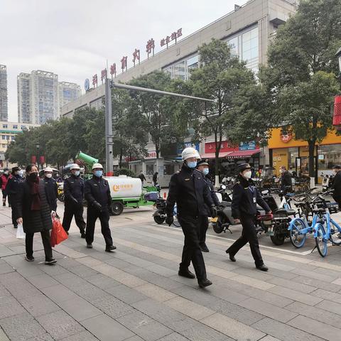 联合整治市容乱象，全力保障街容街貌