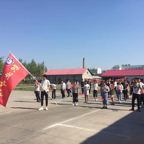 额尔古纳职业中学参加额尔古纳市第十一届运动会