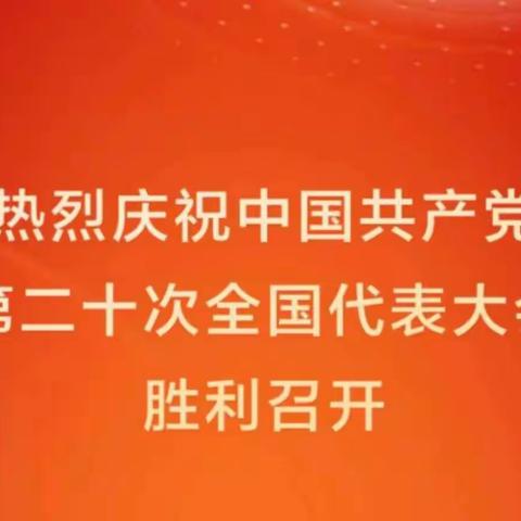 汉阳支行组织推动各级党组织收听收看党的二十大开幕会