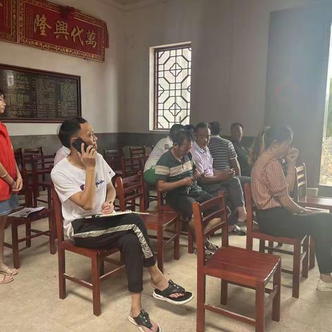 中江村新时代文明实践站开展学习党的二十大精神报告志愿活动